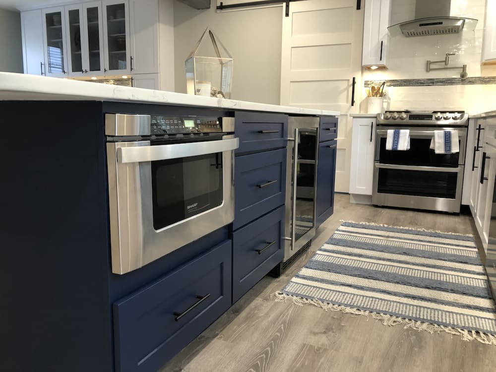 client photo of kitchen